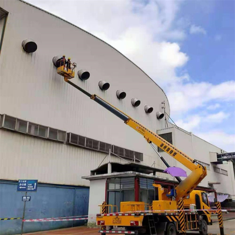 枣庄高空作业车出租服务：专业广告牌安装解决方案